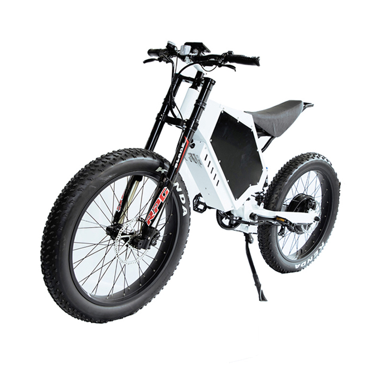 最高速度110km/h、出力8000W、72Vの電動自転車。 - 72V 12000W Electric Dirt Bike のレビューと価格