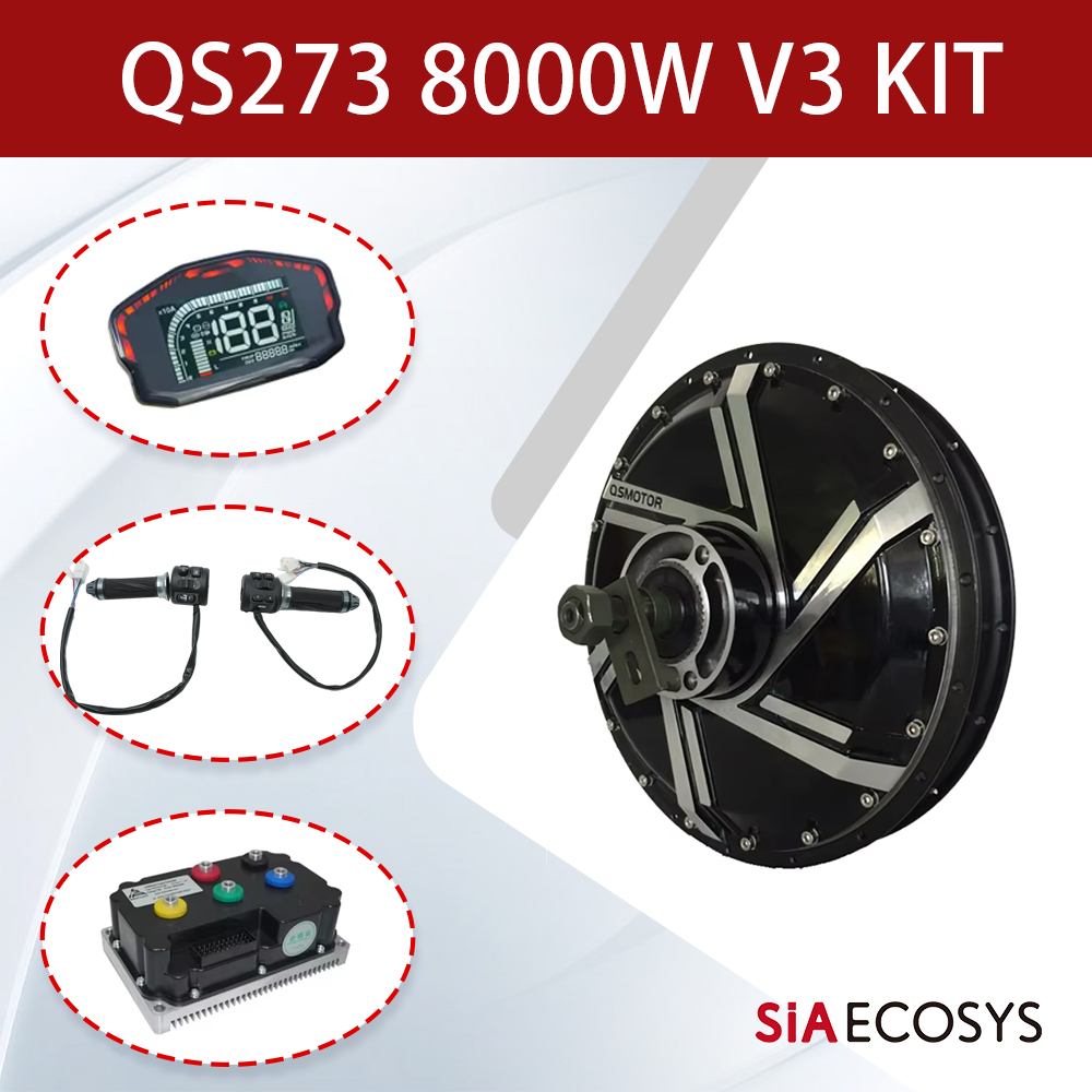 QSMOTOR QS273 V3 8000W 72Vハブモー - Qs273 Hub Motor 8000W 72V のレビューと価格