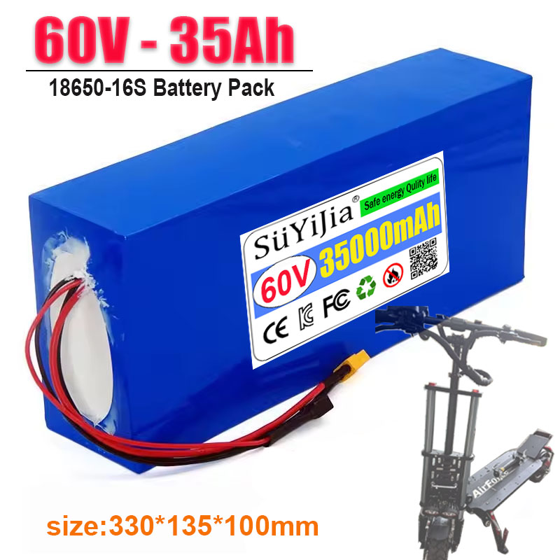 60V 35Ah 18650 リチウムイオンバッテリーパック - 60V 30Ah Electric Scooter Battery のレビューと価格
